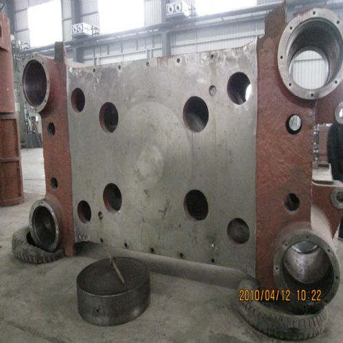 Forging machine beams