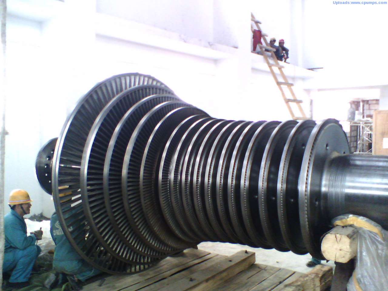 Steam turbine shaft